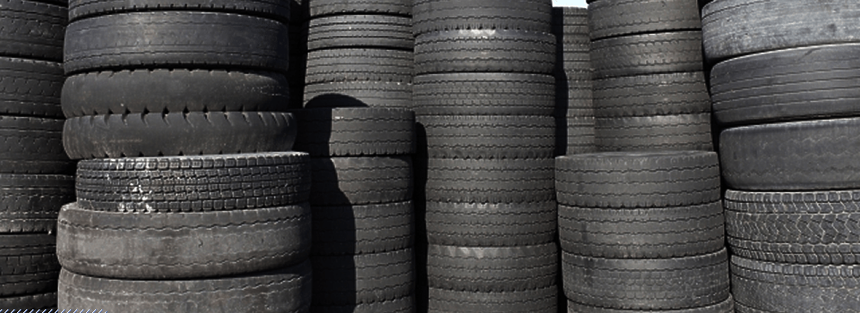 Waste tire collection